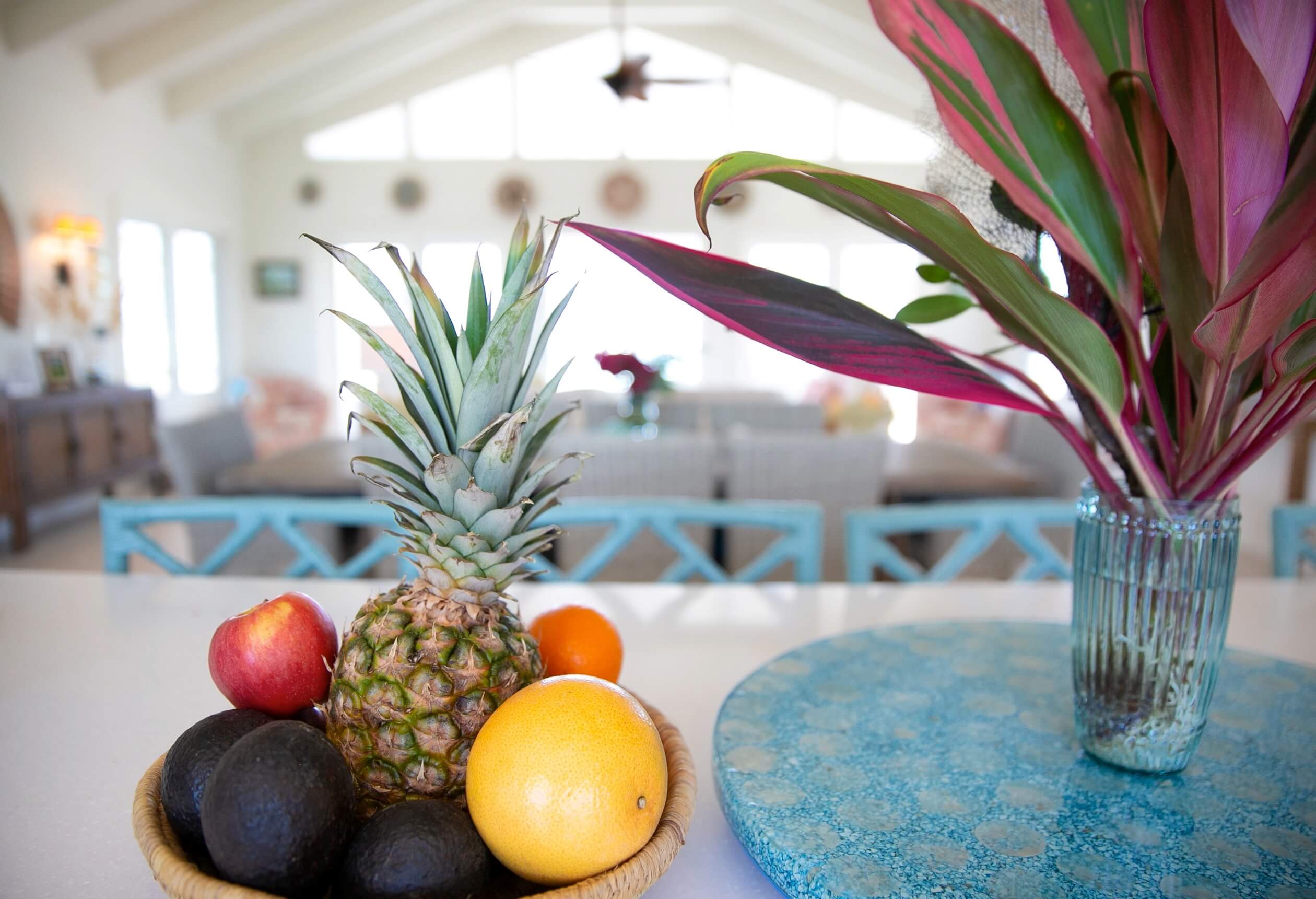fruits in kitchen Bahari house Great Exuma Bahamas
